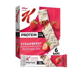 Kellogg’s Special K Strawberry Protein Meal Bars 6 Count 12G Protein Snack