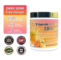 Vitamin C Powder Ascorbic Acid, Non-GMO, Dietary Supplement, 16oz