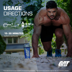 PMP (Peak Muscle Performance), Pre-Workout, 30 Servings (Blue Raspberry (Stim-Fr