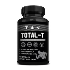 Total-T – Testosteron Booster, Muscle, Stamina, Performance-120 capsules