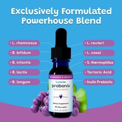 Humarian Probonix Infant Probiotic Drops 0-12 Months Grape