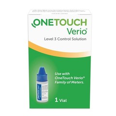 Verio Control Solution, Hypoallergenic 0.13 fl oz for Accurate Blood Sugar Tests