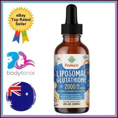 LIPOSOMAL GLUTATHIONE LIQUID 2000mg Anti Aging Antioxidant Detoxifier 60ml