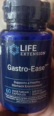 Life Extension, Gastro-Ease – Digestive Health – Gastric Health 60 V caps
