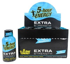 5 Hour Energy Shots Drink, Regular & Extra Strength, CHOOSE YOUR FLAVOR, 1.93 OZ