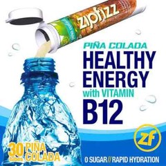 Zipfizz Multi-Vitamin Energy Hydration Drink Mix, 30 Tubes (PICK FLAVOR)