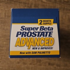SuperBeta Prostate Advanced w/ Saw Palmetto Dietary Supplement 120 Cap Exp 2028+
