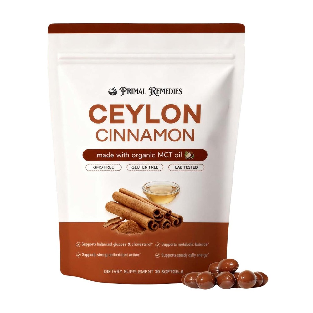 (2 package) Ceylon Cinnamon Ceylon Softgels, Cinnamon Soft Gels 7200Mg Equivalen