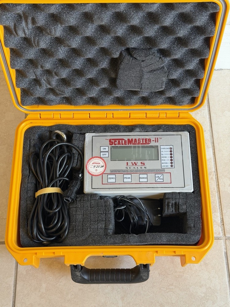 IWS ScaleMaster 2 Digital Big Game Scale SOLD AS IS 1795$ MSRP