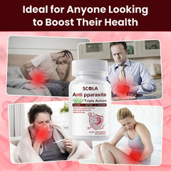 Antifungal Tablet Cleanse Anti Parasite Complex 850mg Eliminate Parasites