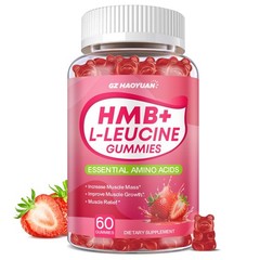 GZ HAOYUAN HMB and L-Leucine Gummies, 4500mg 60 Count (Pack of 1)