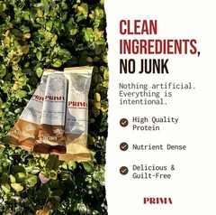 PRIMA Ancestral Protein Bars 7 Pack|Mocha | Low Carb | Animal based |16g Protein