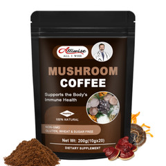 200g Mushroom Complex Coffee Powder Support Immune Health Refresh Your Brain