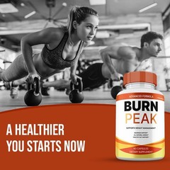Burn Peak Capsules, Max Strength, BurnPeak All Natural Supplement (10 Pack)