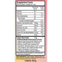 Nootropic Energy & Focus Shots – Lion’s Mane, Ashwagandha, Citicoline, 15 Pack