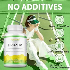 Lipozem Capsules – Advanced Weight Management Support & Gut Health, Fat Burning