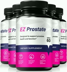 (5 Pack) EZ Prostate Capsules, Pills to Aid Prostate Health & Urinary Functions