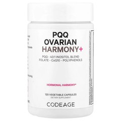 2 X Codeage, PQQ Ovarian Harmony+ , 120 Vegetable Capsules