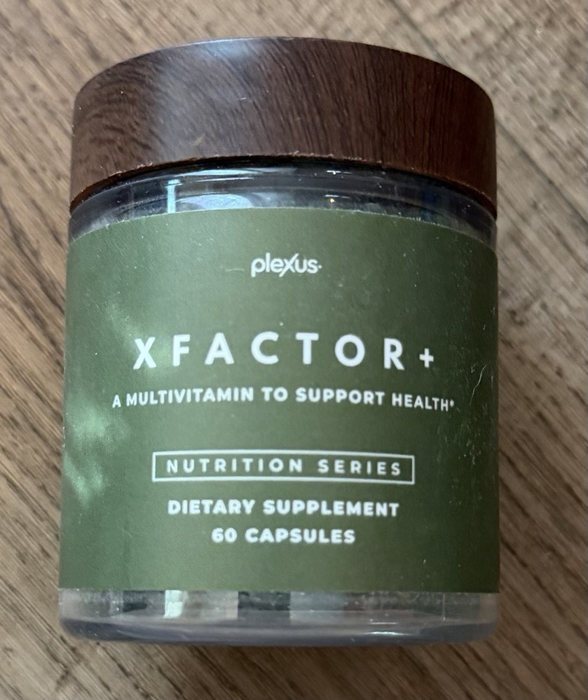 Plexus XFACTOR + PLUS MultiVitamin 60 Capsules-EXP: 11/2027