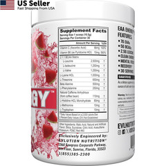 EAAs Amino Acids Powder – Energizing EAA 11.1 Ounce (Pack of 1), Multicolor