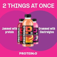 Protein2o Hydration Drink – 2-in-1 Liquid 16.9 Fl Oz – 12 Count Variety Pack