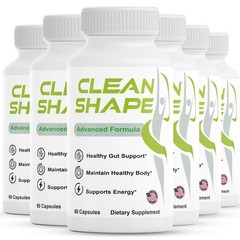 ( 6 Pack )Clean Shape Capsules, CleanShape for Metabolism & Natural Weight Loss