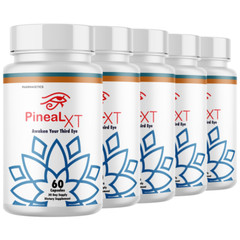 Pineal XT, PinealXT Pineal Gland Support & Energy Pills – 5 Bottles
