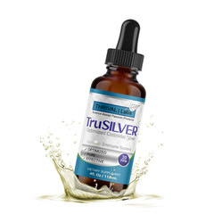 TruSILVER Colloidal Silver 20 PPM Liquid 4oz Glass Dropper Bottle – Thrival Labs