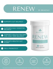 Bravenly Gut Harmony Duo Renew + Refresh – NEW – 30 Day Supply