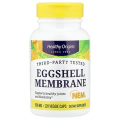 2 X Healthy Origins, Eggshell Membrane, 500 mg, 120 Veggie Capsules