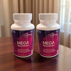 2PCS-Mega Sporebiotic 60 Capsules Microbiome Labs, probiotic supplement
