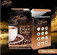 Gluta Lipo Gold Series Fiber Coffee (US Seller) 100% Authentic