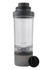 Contigo Shake & Go Fit Shaker Bottle with Storage Container, 22 oz, Smoke