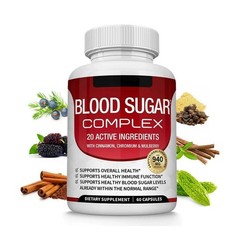 1~2pack Magnesium 8 in 1 Complex 1000mg & Blood Sugar mix Dietary Supplement