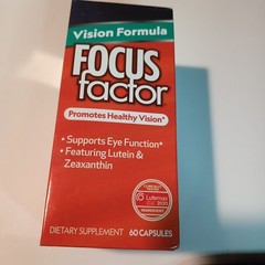 Focus Factor Vision Formula Promotes Healthy Vision 60 Capsules 5/2025