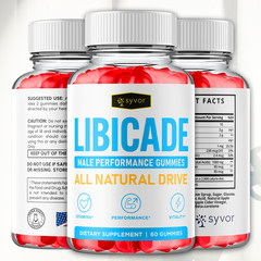 (5 Pack) Libicade Gummys Advanced Male Support Formula Vitamin 300 Gummies