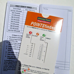 Weight Watchers Winning Points Finder Slide Calculator & Journal Tracker WW plan