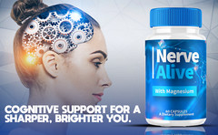 (5 Pack) Nerve Alive with Magnesium NerveAlive Maximum Strength (300 Capsules)