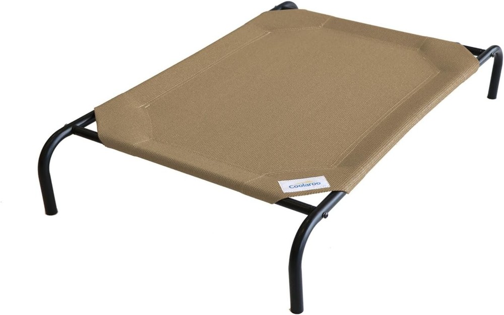 Coolaroo Original Elevated Dog Bed-Breathable Off-The-Ground Pet Bed with Coolin