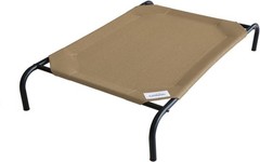 Coolaroo Original Elevated Dog Bed-Breathable Off-The-Ground Pet Bed with Coolin