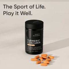 Turmeric Curcumin C3 Complex 500mg + Black Pepper + Coconut Oil (120 softgels)