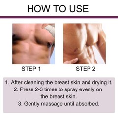 NEW 30ml AUCHEST Gynecomastia Reduction Spray Body Shaping (-50% OFF) 2023 Hot