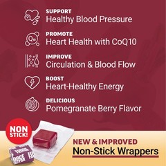 Improved Total Beets Heart Health Soft Chews 4 CoQ10 1 in Blood Pressure Support