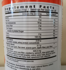 NutritionWorks®10 Day Green Smoothie Drink Mix Cleanse & Detox Tropical Mango