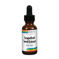 Solaray Liquid Grapefruit Seed Extract, 100 mg, 1 Fluid Ounce