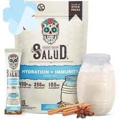 2-in-1 Hydration & Immune Support – Salud Electrolyte Powder, Vegan