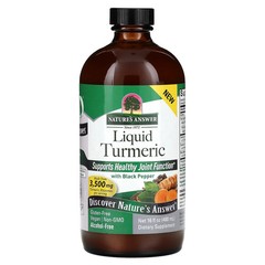 2 X Nature’s Answer, Liquid Turmeric With Black Pepper, 16 fl oz (480 ml)