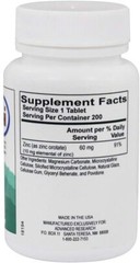 Advanced Research/Nutrient Carriers, Zinc Orotate 60 mg 200 Caps