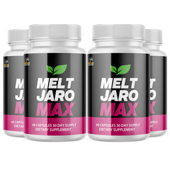 Melt Jaro Max- Keto & Weight Support- 4 Bottles- 240 Capsules