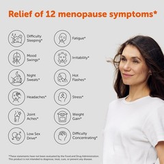 AMBEREN MENOPAUSE SUPPLEMENTS FOR WOMEN, ZESTY ORANGE, MULTI-SYMPTOM RELIEF